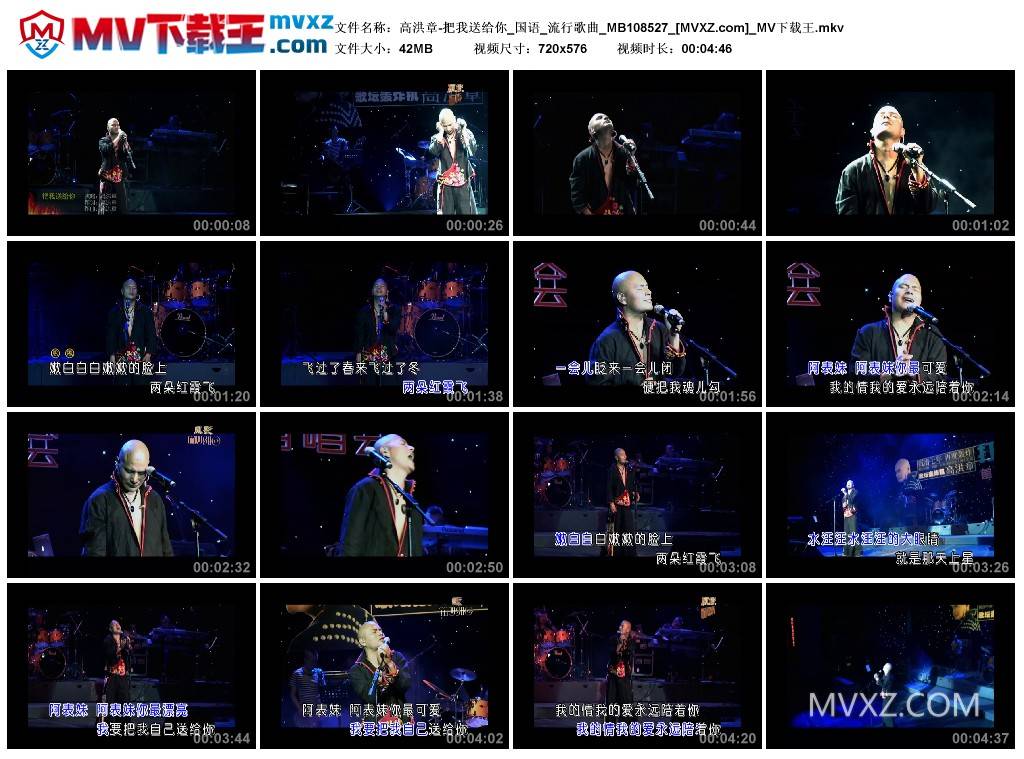 高洪章-把我送给你_国语_流行歌曲_MB108527